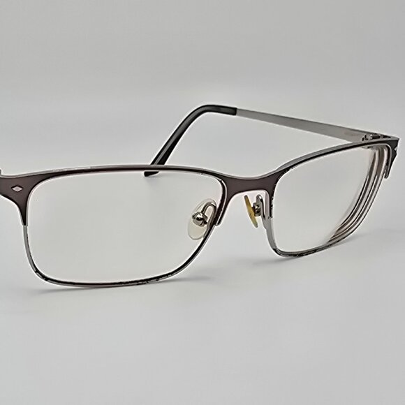 Scott Harris Europa SH-368 C2 Pewter Chrome Eyeglasses Frame w/ Case 52-15-143 - Picture 7 of 16